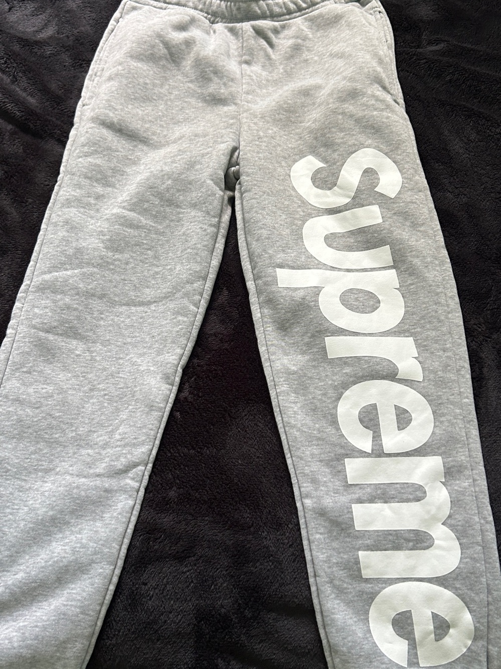Grey Supreme Sweatpants